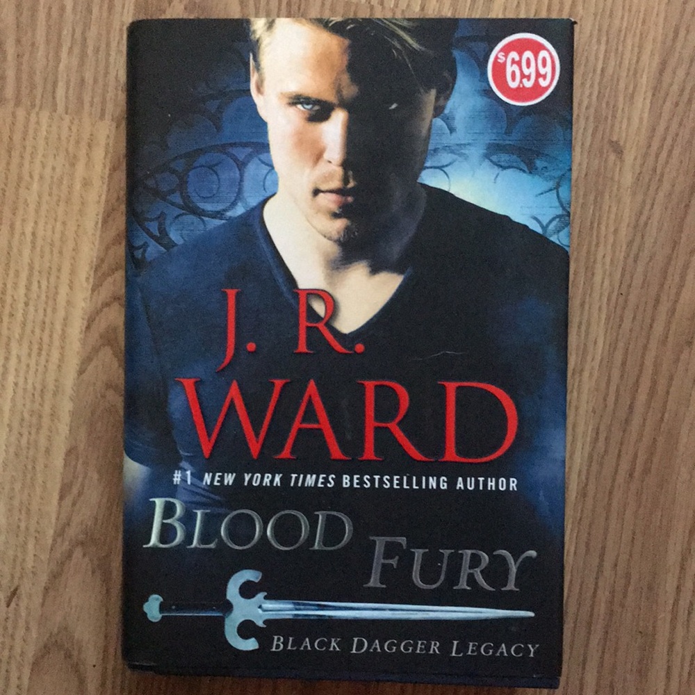 Blood Fury: Black Dagger Legacy by J. R. Ward (hardcover)